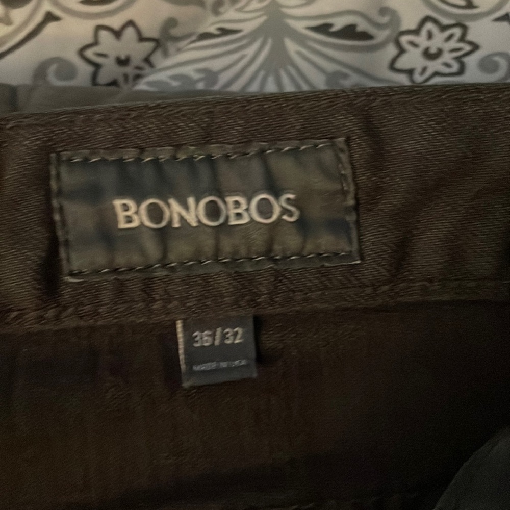 Bonobos men’s dark brown jeans